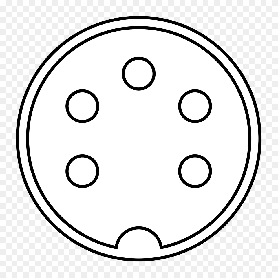 Din 5c Diagram Clipart, Disk, Hubcap Free Png