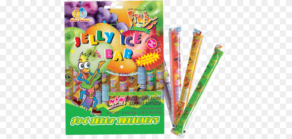 Din Don Jelly Ice Bar, Food, Sweets, Candy Free Png Download