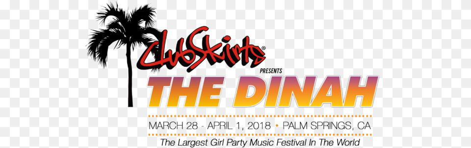 Dinah Logo Club Skirts Dinah Shore Weekend, Advertisement, Poster, Dynamite, Weapon Free Png Download