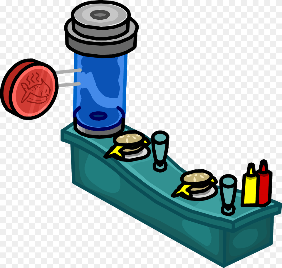 Diner Counter Club Penguin Party Furniture Ids Png