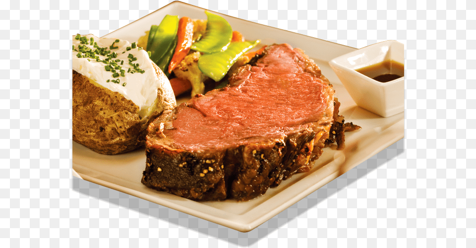 Diner Lunch, Food, Meat, Steak, Pork Free Png Download