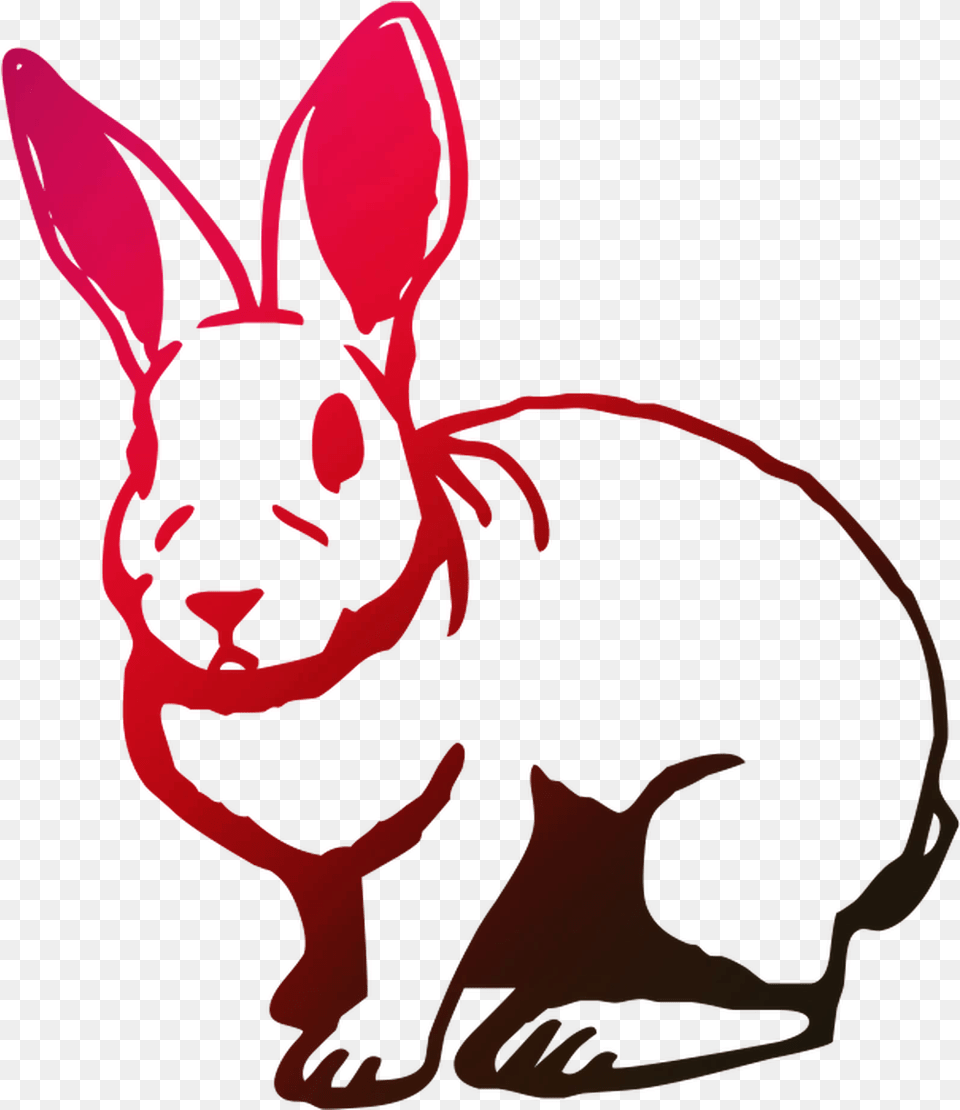 Dingbat Font Domestic Hare Rabbit Free Download Domestic Rabbit, Animal, Mammal, Food, Invertebrate Png Image