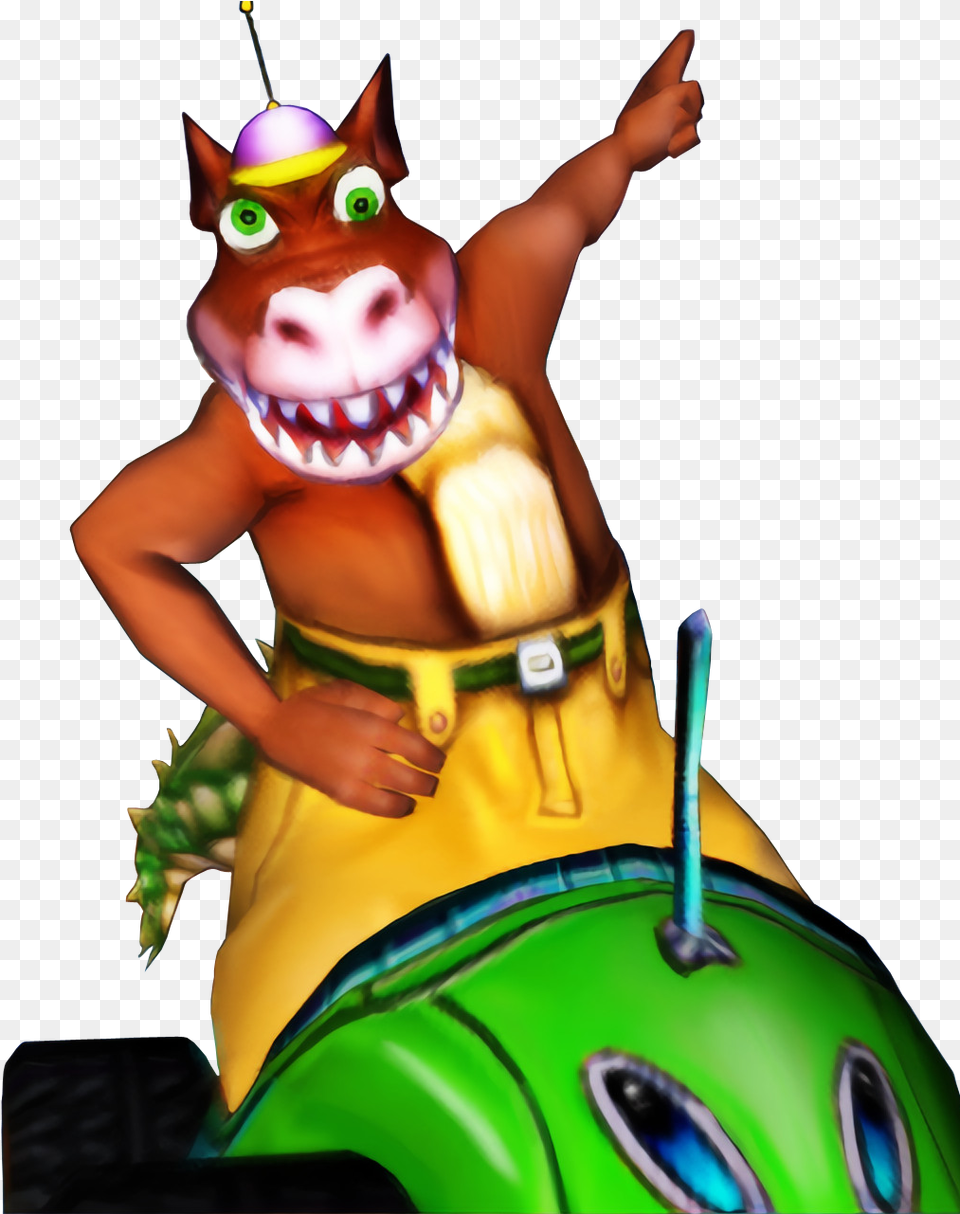 Dingodile Bandipedia Fandom Crash Bandicoot Dingodile, Baby, Person Free Png