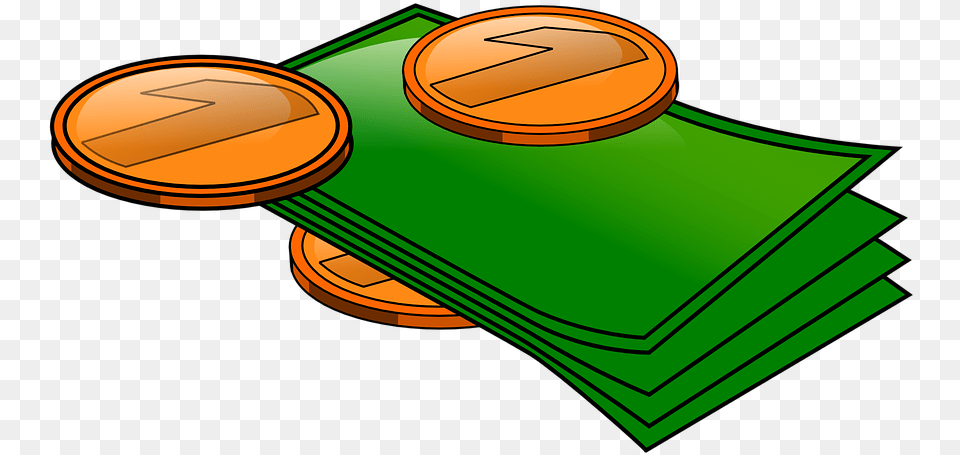 Dinheiro E Moeda Desenho Money And Coins Clipart, Coin, Disk Png Image