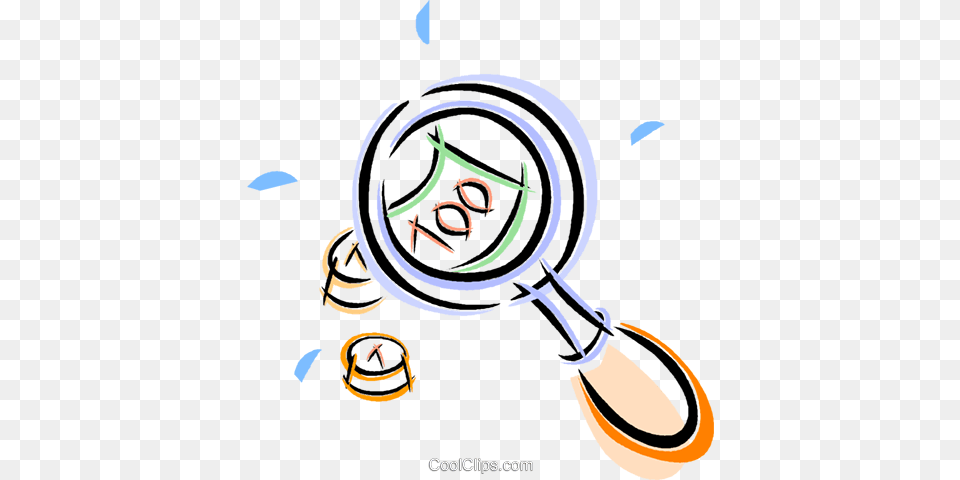 Dinheiro Sob A Lupa Livre De Direitos Vetores Clip Magnifying Glass Money Clipart, Person Png Image