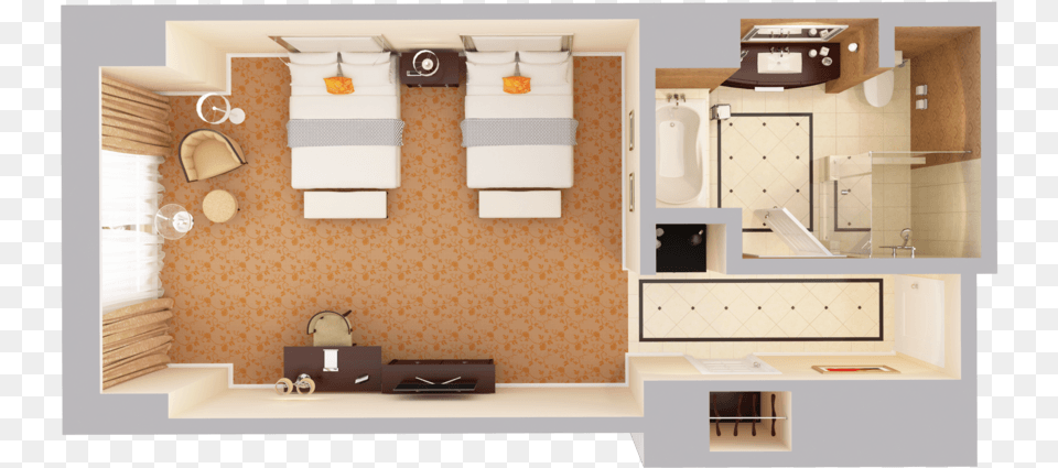 Dining Chair Plan View 3d Bedroom Floor Plan, Indoors, Interior Design, Bathroom, Room Png