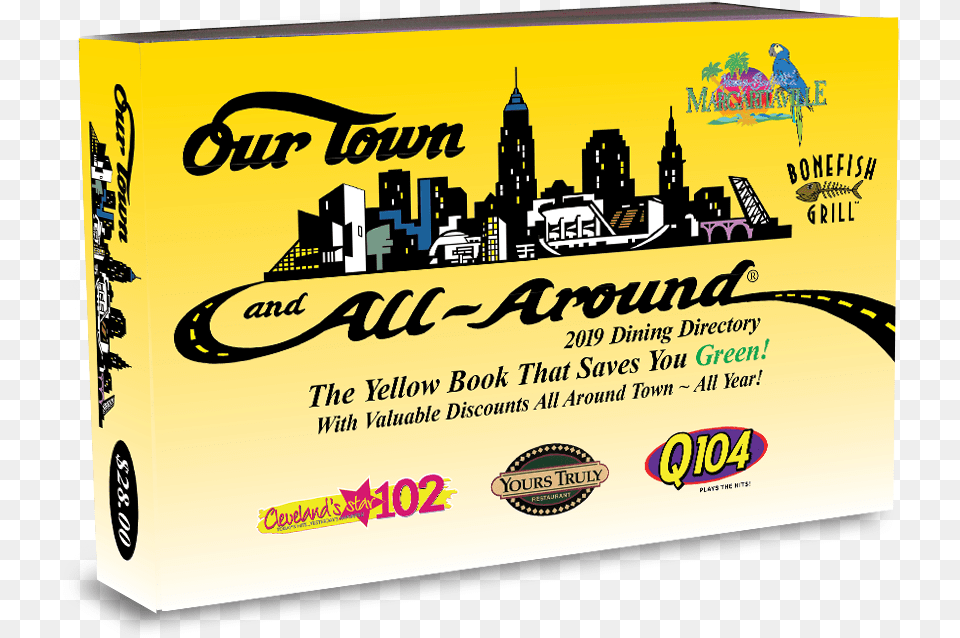 Dining Hall Clipart All Around Town Cleveland Coupon Book 2020, Advertisement, Alcohol, Beer, Beverage Free Png Download