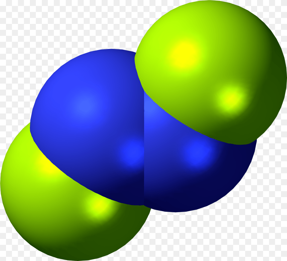 Dinitrogen Difluoride 3d Spacefill Circle, Sphere, Astronomy, Moon, Nature Png