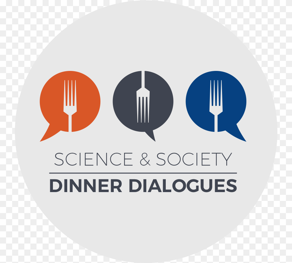 Dinner Dialogues Header Label, Cutlery, Fork, Disk, Logo Png Image