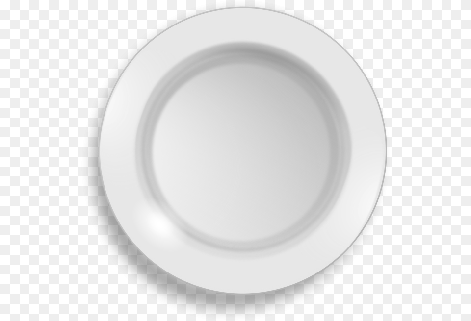 Dinner Plate Black And White Clipart Top View Plate, Art, Dish, Food, Meal Png