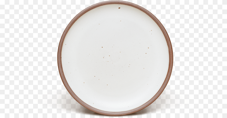 Dinner Plate In Eggshell Circle, Art, Pottery, Porcelain, Food Free Png