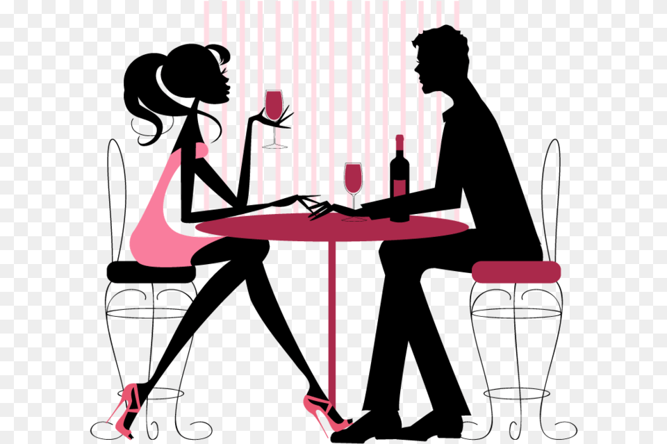 Dinner Vector Date Dating Clip Art, Clothing, Footwear, High Heel, Shoe Free Transparent Png