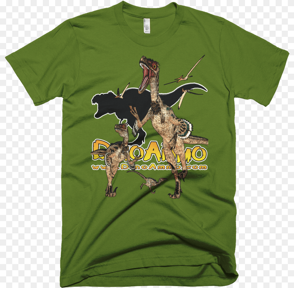 Dino Ammo Velociraptor Full Color Short Sleeve T Shirt Saltwater Aquarium T Shirt, Clothing, T-shirt, Animal, Bird Free Transparent Png