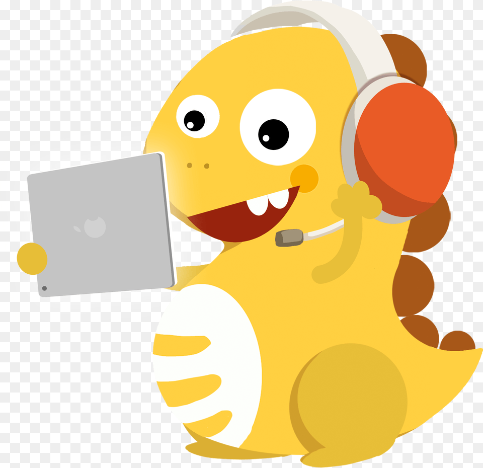 Dino Is Ready To Teach Part Time Teaching Full Time Dino Vipkid, Plush, Toy, Electronics, Nature Png
