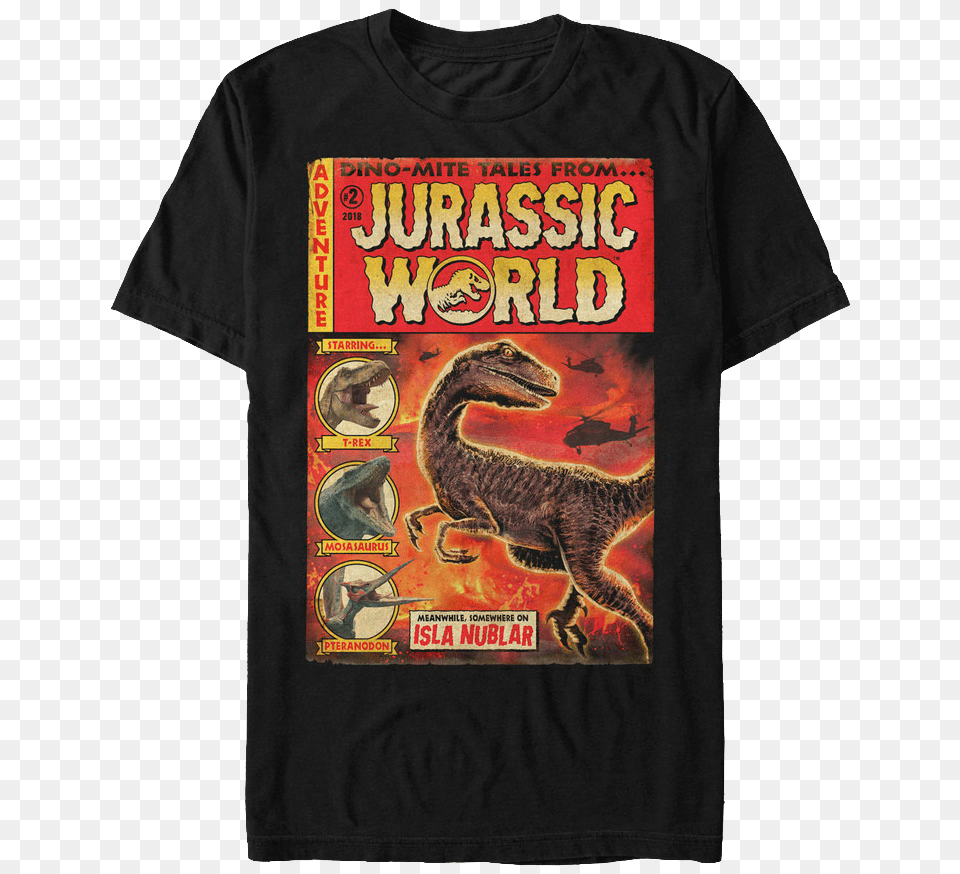 Dino Mite Tales Jurassic World T Shirt Jurassic World Fallen Kingdom T Shirts, Clothing, T-shirt, Animal, Dinosaur Free Png