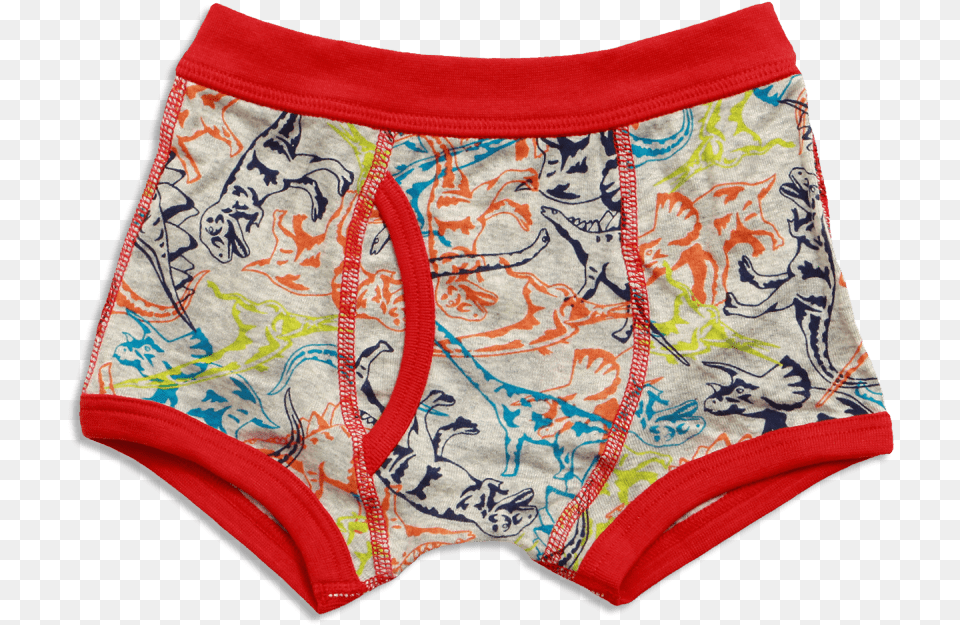 Dino Printed Style Red Briefs, Clothing, Underwear, Accessories, Bag Free Png