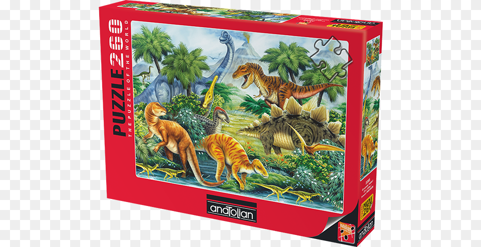 Dino Valley I 260 Pc Jigsaw Puzzle Dino Valley I Jigsaw Puzzle 260 Pieces, Animal, Dinosaur, Reptile, Mammal Free Png