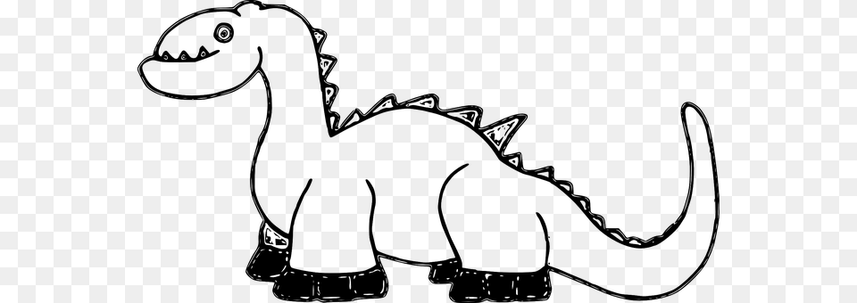 Dinosaur Gray Free Png Download