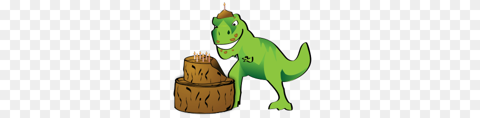 Dinosaur Birthday Cliparts, Birthday Cake, Cake, Cream, Dessert Png