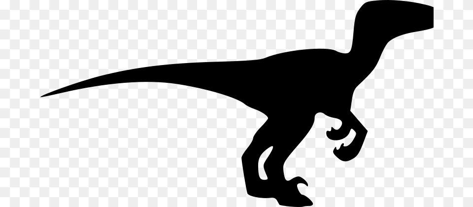 Dinosaur Clipart Black And White For Modern Style Dinosaur, Gray Free Transparent Png