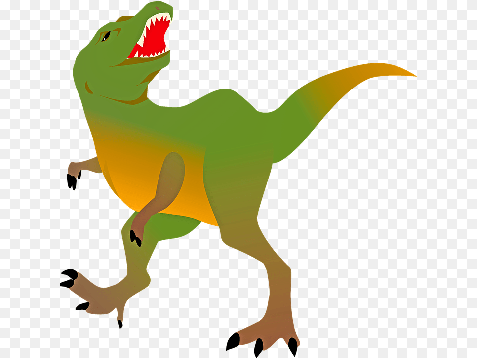 Dinosaur Doing Chores, Animal, Reptile, T-rex, Person Png