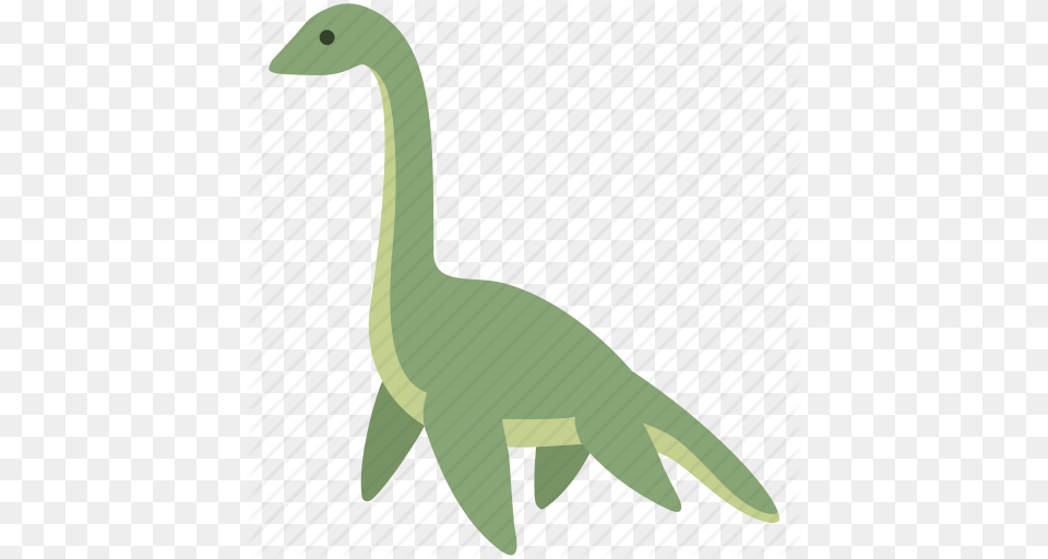 Dinosaur Folklore Loch Monster Ness Nessie Plesiosaur Icon, Animal, Bird, Goose, Waterfowl Free Png