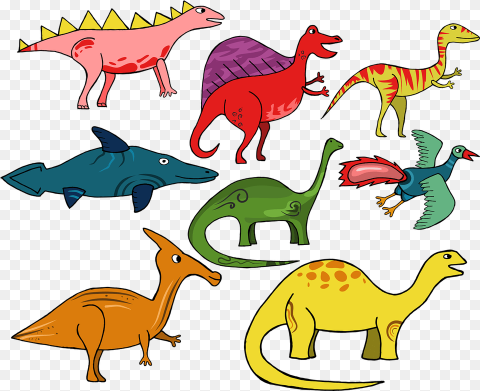 Dinosaur History Prehistoric Dinosaur, Animal, Reptile, Bird, Fish Free Png Download