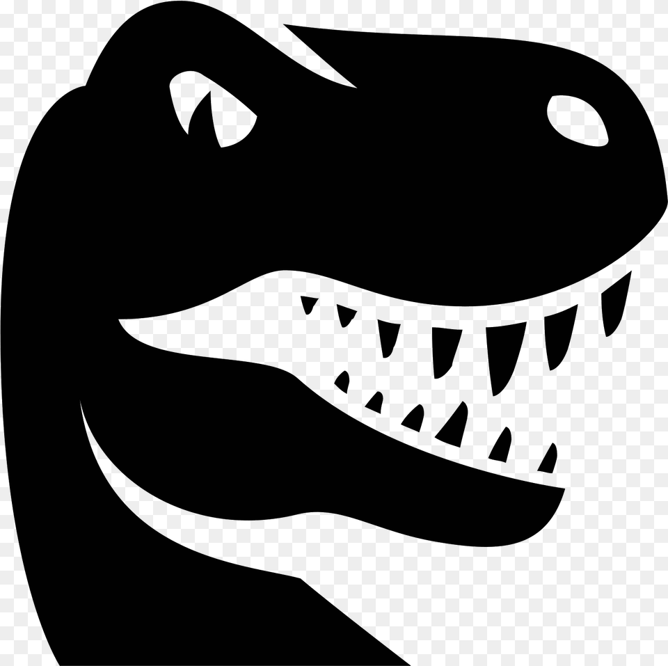 Dinosaur Icon Free Download T Rex Icon, Gray Png
