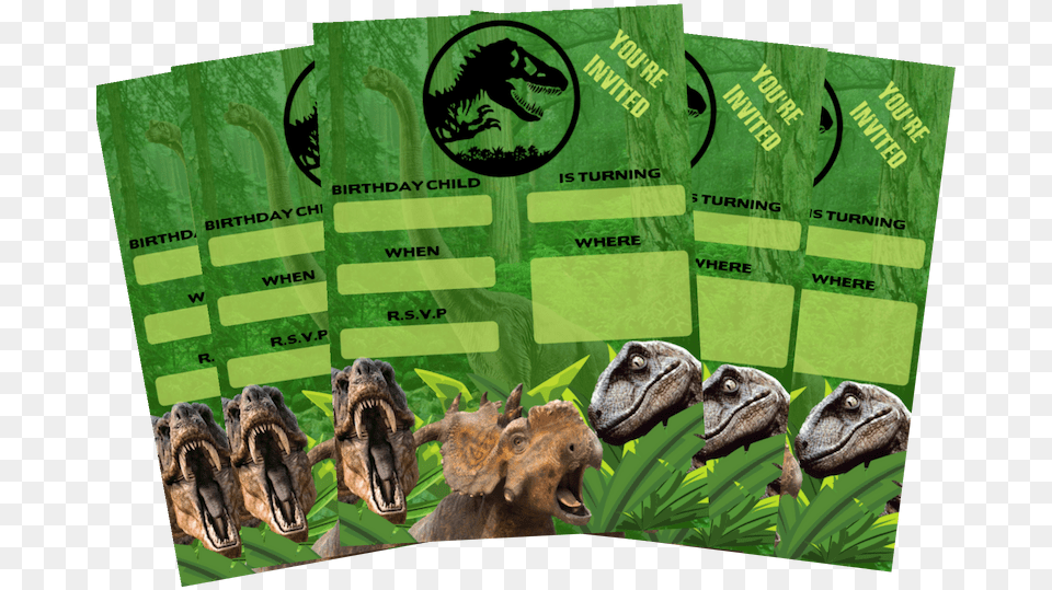 Dinosaur Invite Pack Bullfrog, Animal, Reptile, Lizard, T-rex Png Image