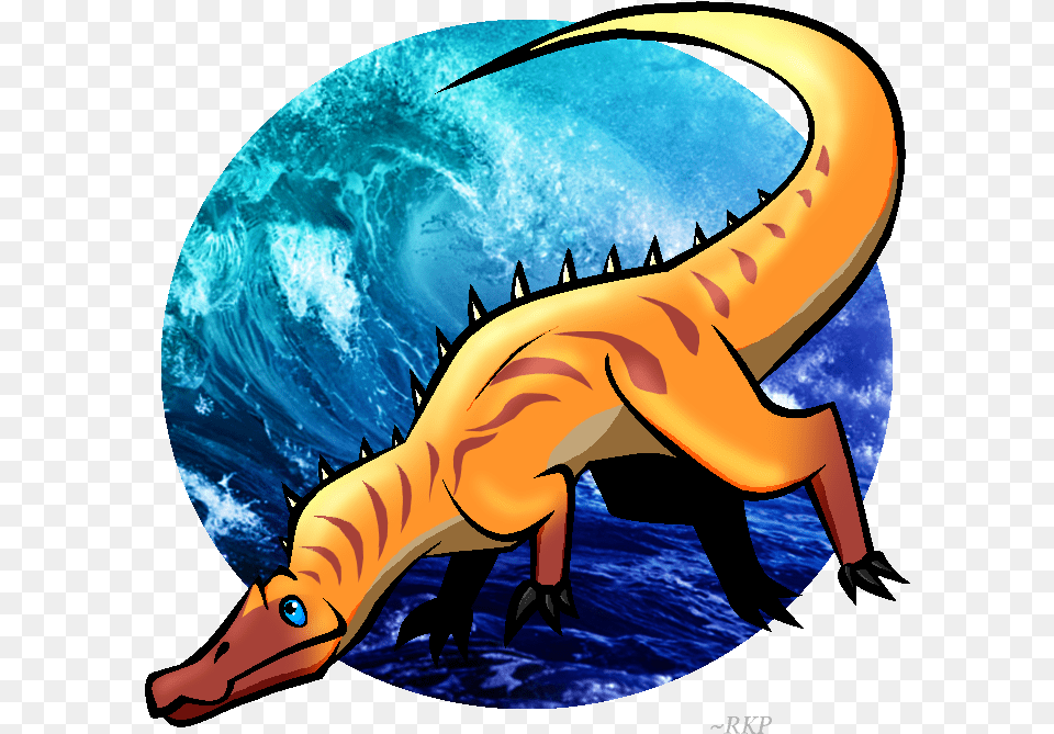 Dinosaur King Baryonyx Clipart Dinosaur King Baryonyx Old Man And The Sea By Ernest Hemingway Ebook, Animal, Reptile Free Png