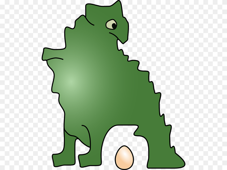 Dinosaur Mother With Eggs Dinosaur Clipart Gif, Green, Christmas, Christmas Decorations, Festival Png
