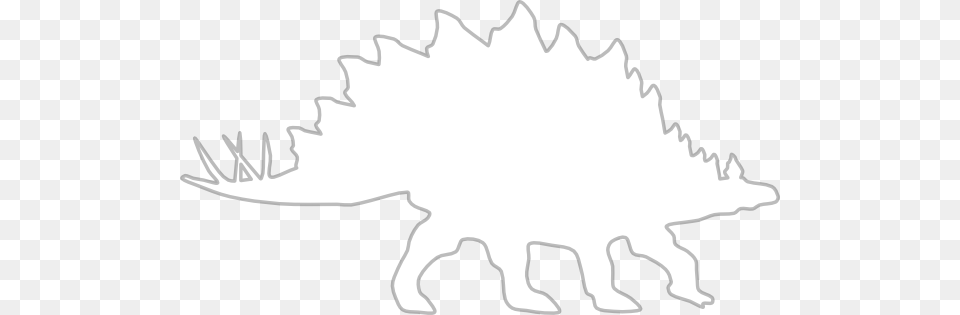 Dinosaur Outline Coloring, Silhouette, Animal Free Transparent Png