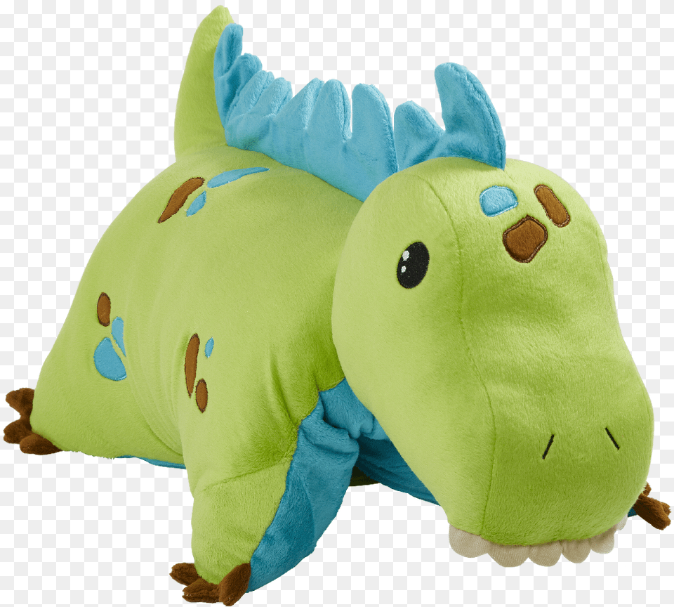 Dinosaur Pillow Pet, Cushion, Home Decor, Plush, Toy Free Png Download