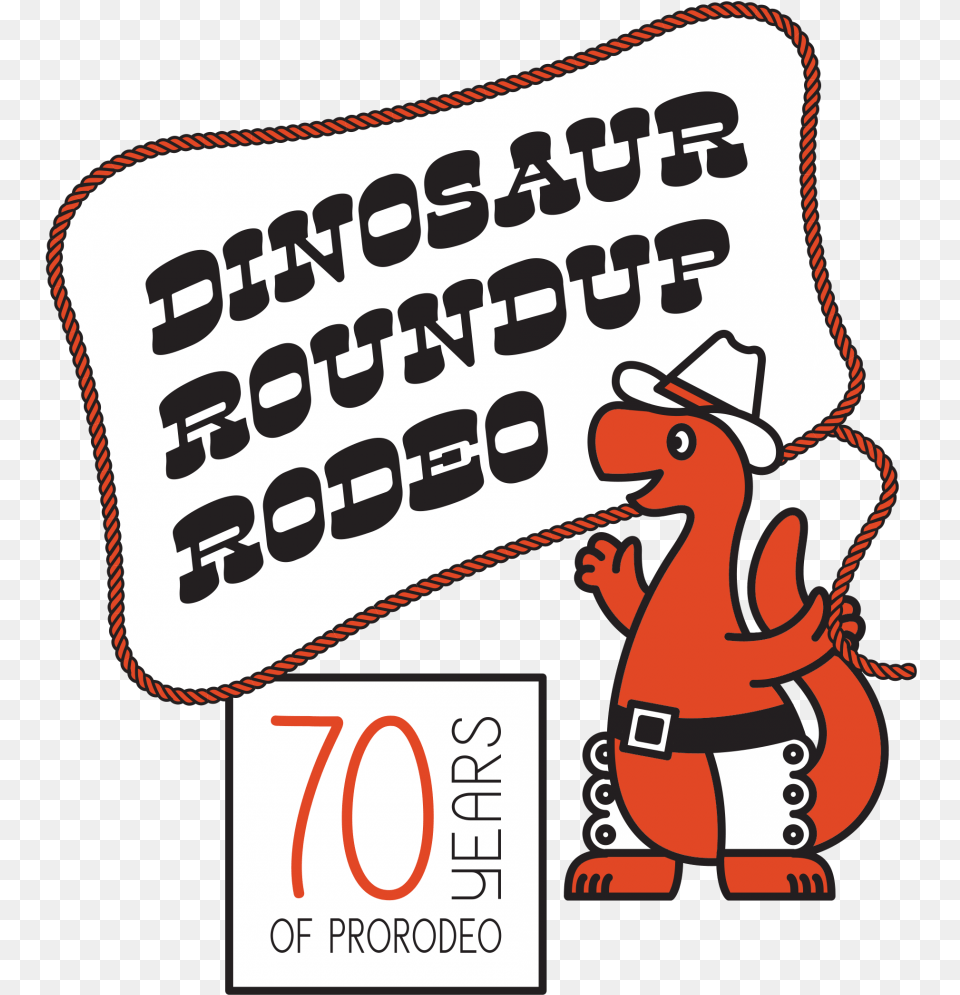 Dinosaur Rounduprodeologo Nowplayingutahcom Dot, Sticker, Text Free Transparent Png