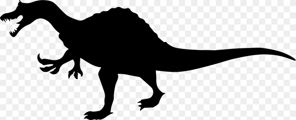 Dinosaur Shape Of Irritator Svg Icon Dinosaur, Animal, Reptile, T-rex Free Png Download