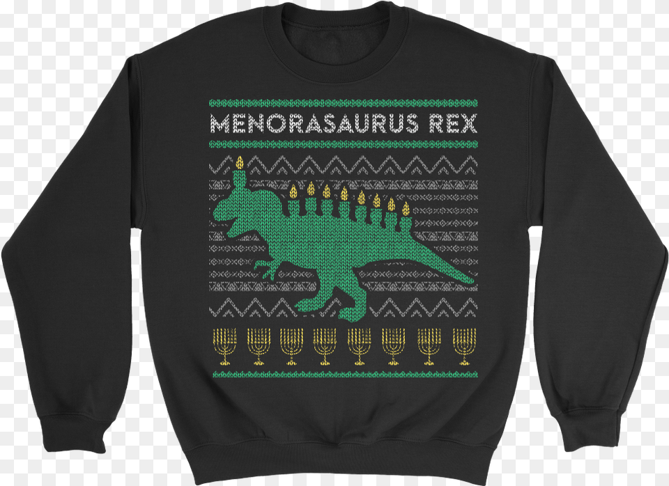 Dinosaur Trex Menorasaurus Baker Mayfield Shotgun Formation, T-shirt, Clothing, Knitwear, Sweater Png Image
