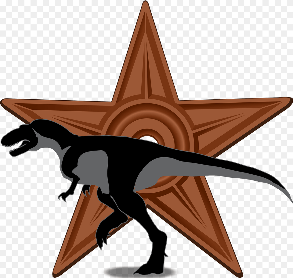 Dinosauria Barnstar Alectrosaurus Clipart, Symbol, Animal, Dinosaur, Reptile Png Image