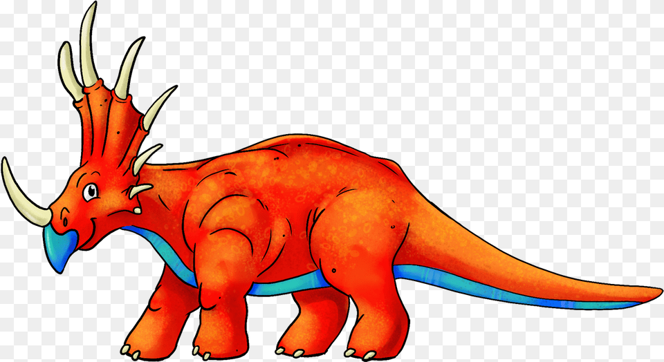 Dinosaurs Styracosaurus, Animal, Dinosaur, Reptile Png Image