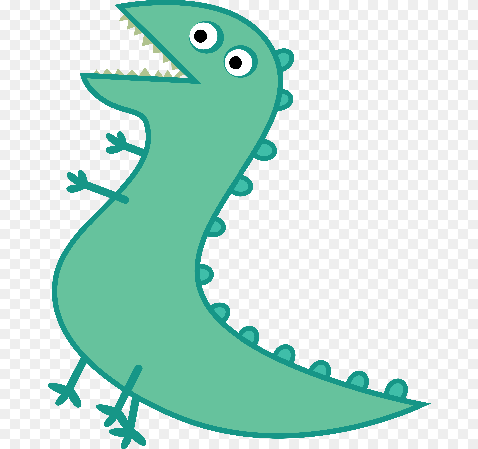 Dinossauro George Peppa Pig, Animal, Gecko, Lizard, Reptile Free Png