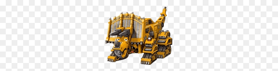 Dinotrux Character Dozer, Bulldozer, Machine Free Png Download
