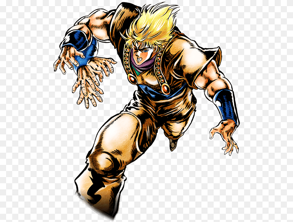 Dio Brando Cartoon, Publication, Book, Comics, Adult Free Png