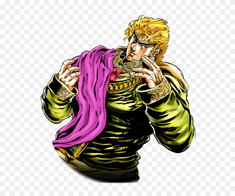 Dio Brando Image Dio Brando, Book, Comics, Publication, Adult Free Png Download