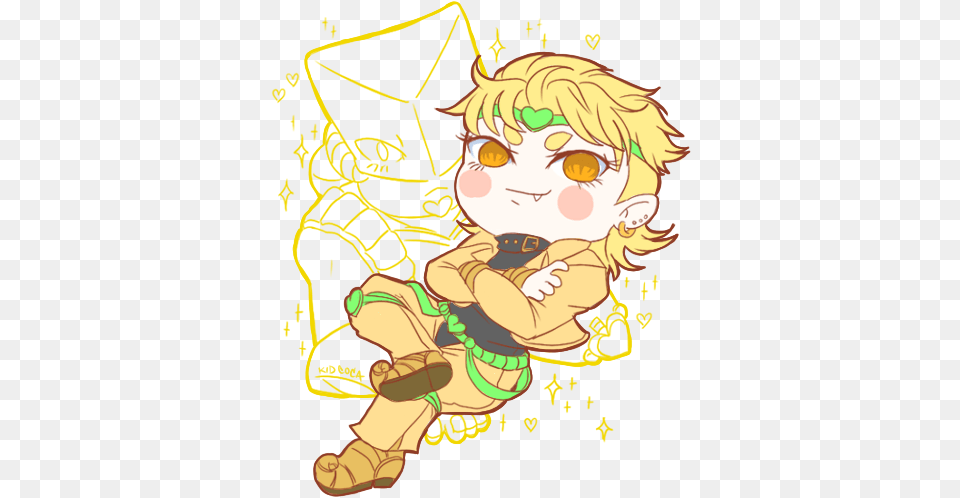 Dio Face Dio Chibi, Baby, Person, Book, Comics Free Transparent Png