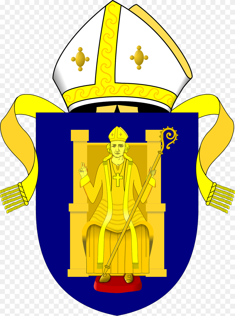 Diocese Of Clogher Arms Clipart, Adult, Male, Man, Person Png Image