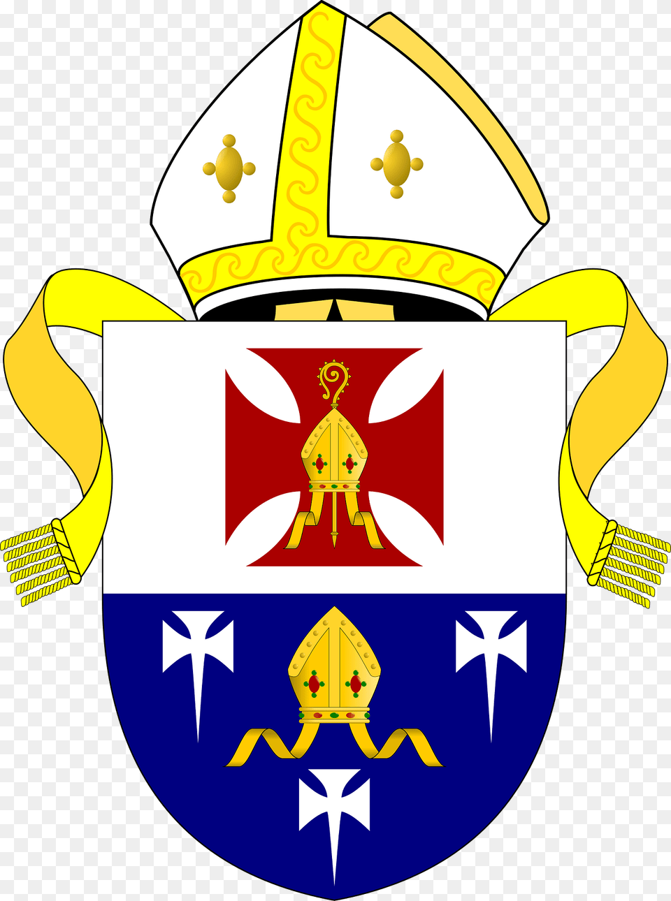 Diocese Of Cork Cloyne And Ross Arms Clipart, Person, Emblem, Symbol, Logo Png
