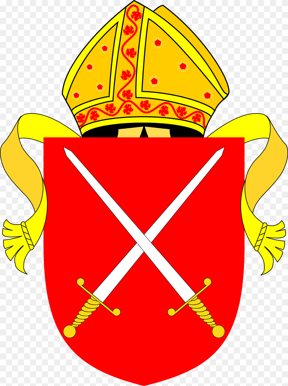 Diocese Of London Arms Clipart, Armor, Shield, Blade, Dagger Free Png Download