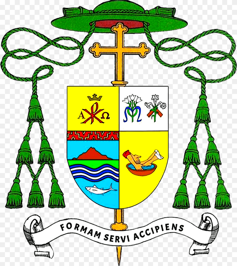 Diocese Of Marbel Logo Bishop Coat Of Arms Symbols Free Png