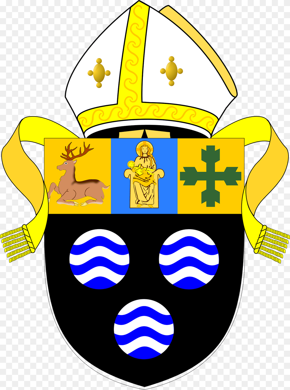 Diocese Of Southwell And Nottingham Arms Clipart, Baby, Person, Logo Free Transparent Png