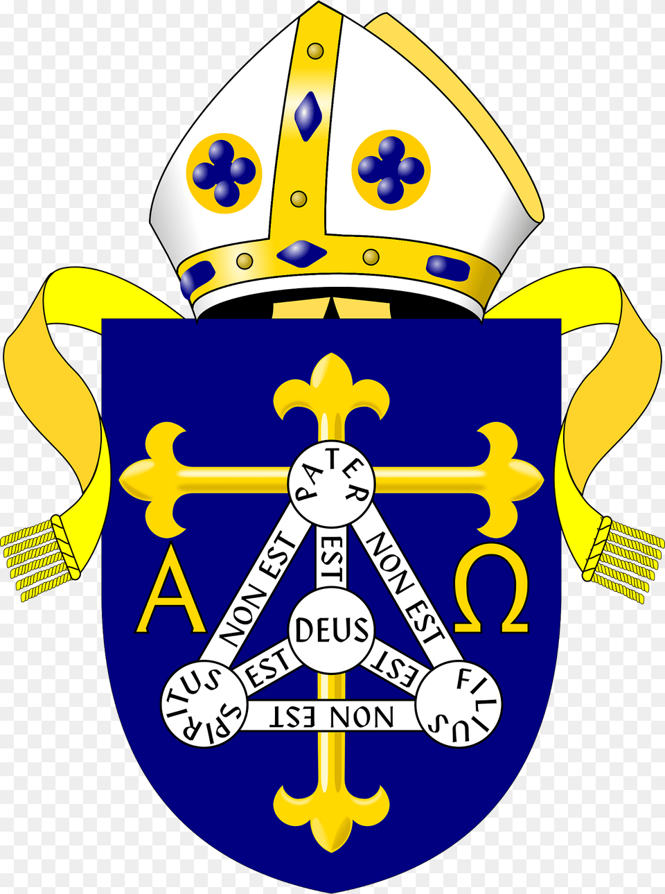 Diocese Of Trinidad And Tobago Arms Clipart, Accessories, Dynamite, Jewelry, Weapon Png
