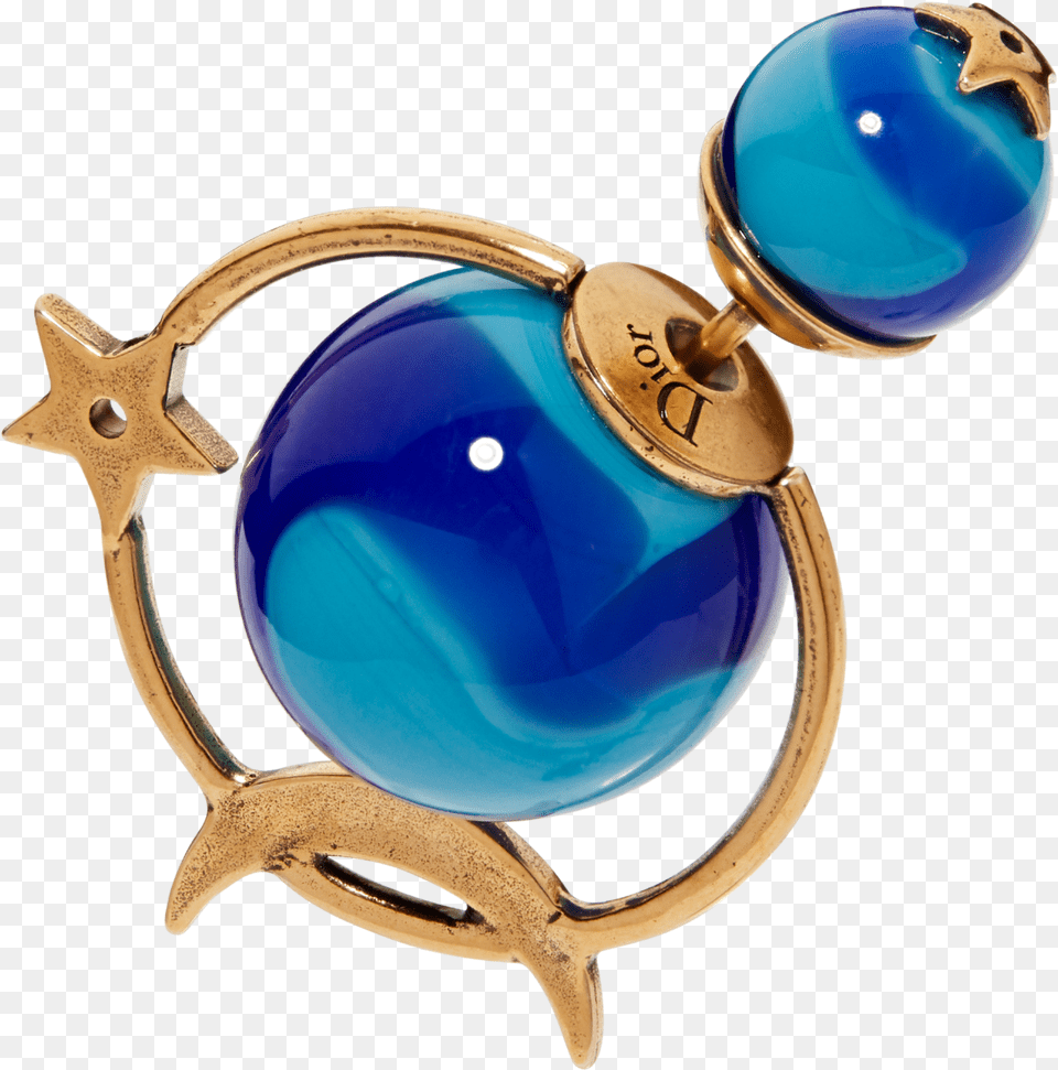 Dior Tribales Astre Lunaire Bleue Azur Dior Tribales Earrings 2019, Accessories, Jewelry, Gemstone, Locket Free Transparent Png